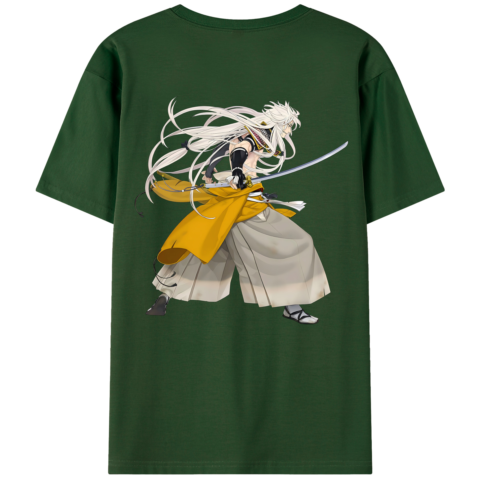 （画像用） 刀剣乱舞 Touken Ranbu 綿100％半袖Tシャツ（背面プリント）